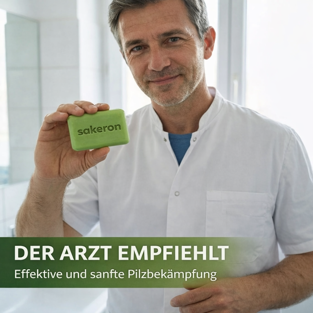 Sakeron™ - Antifungale Reinigungsseife