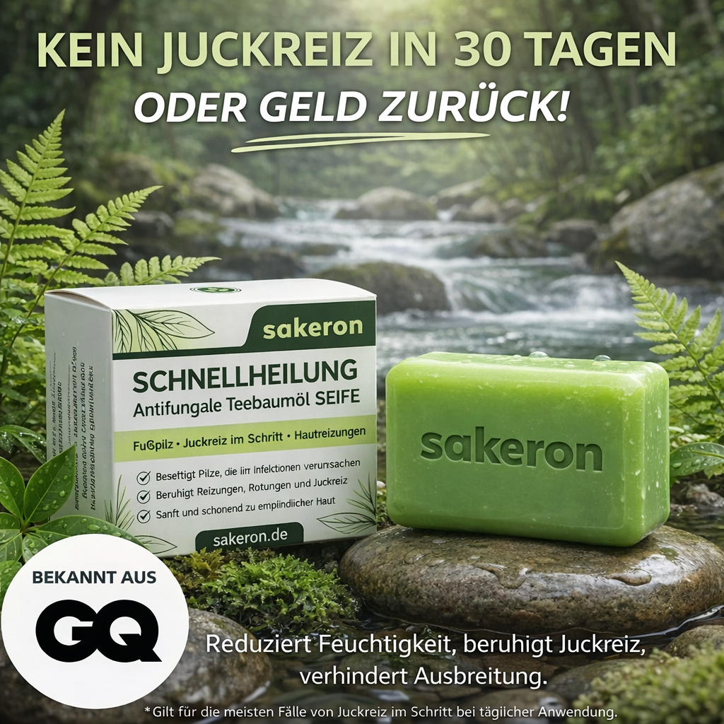 Sakeron™ - Antifungale Reinigungsseife