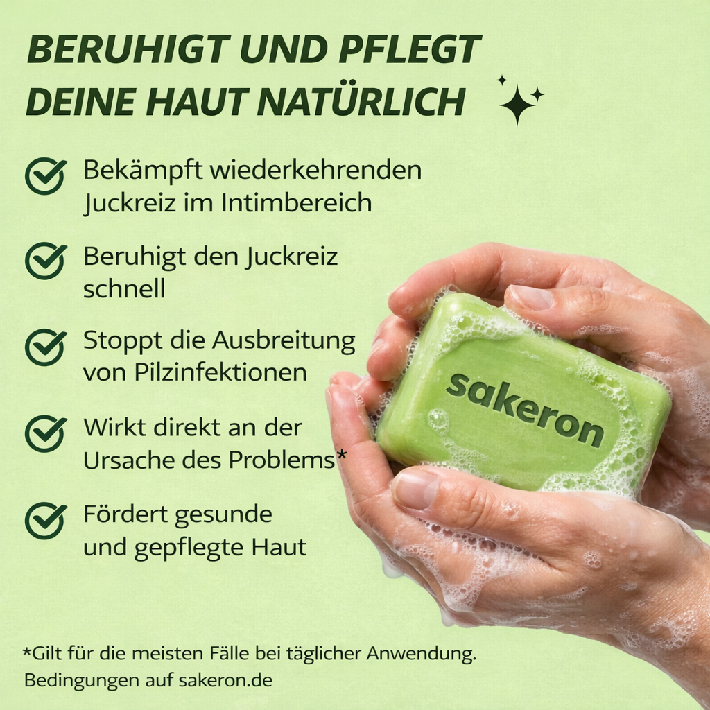 Sakeron™ - Antifungale Reinigungsseife