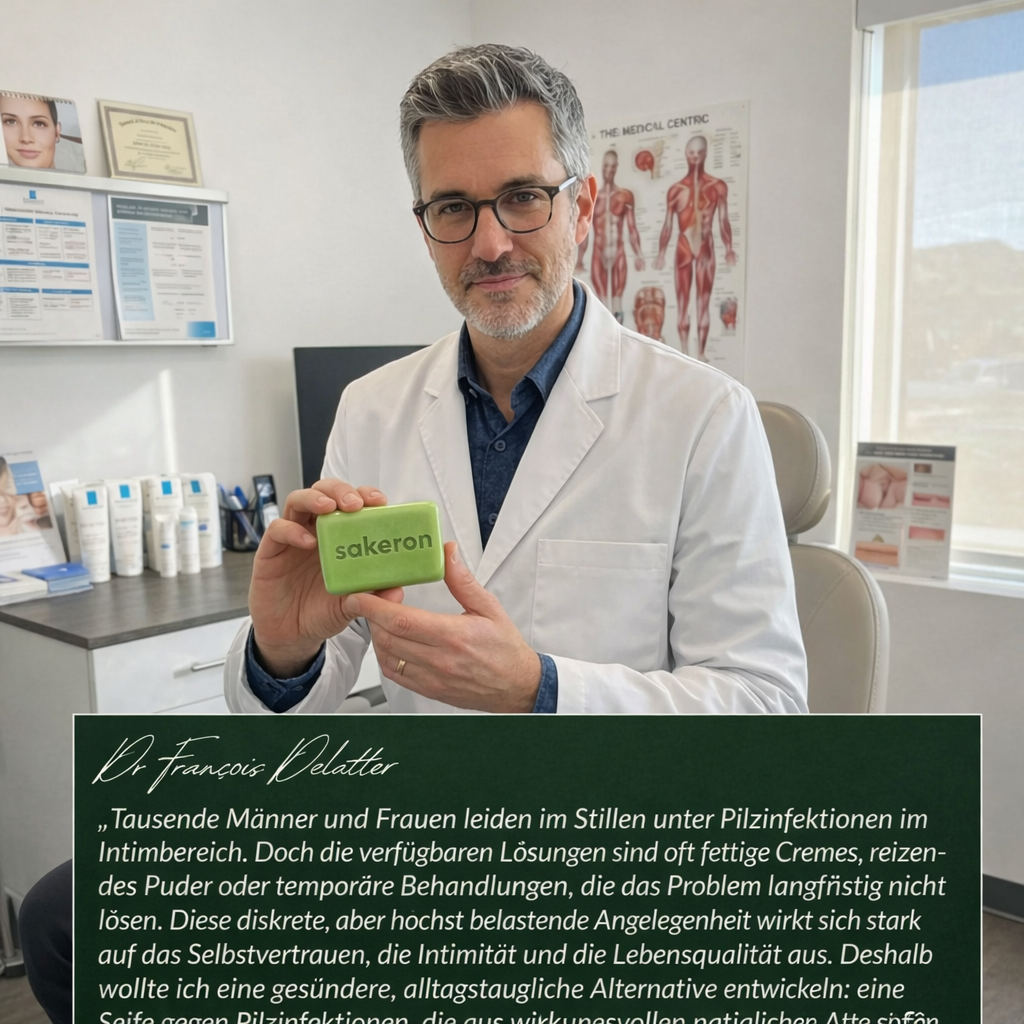 Sakeron™ - Antifungale Reinigungsseife